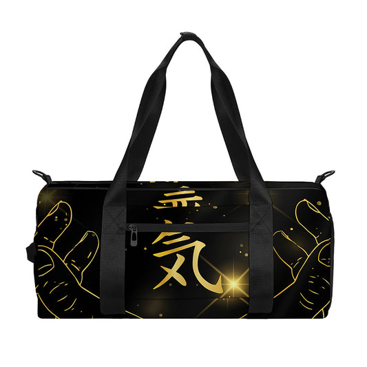 Golden Reiki Print Gym Bag