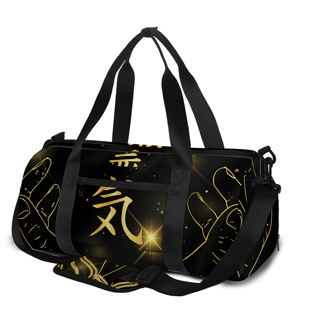 Golden Reiki Print Gym Bag