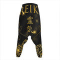 Golden Reiki Print Hammer Pants