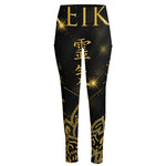 Golden Reiki Print High-Waisted Pocket Leggings