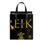 Golden Reiki Print Insulated Lunch Tote