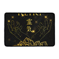 Golden Reiki Print Kitchen Mat