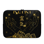 Golden Reiki Print Laptop Sleeve