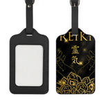 Golden Reiki Print Luggage Tag