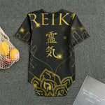Golden Reiki Print Men's Bodysuit