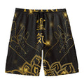 Golden Reiki Print Men's Swim Trunks