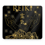 Golden Reiki Print Mouse Pad
