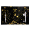 Golden Reiki Print Placemat