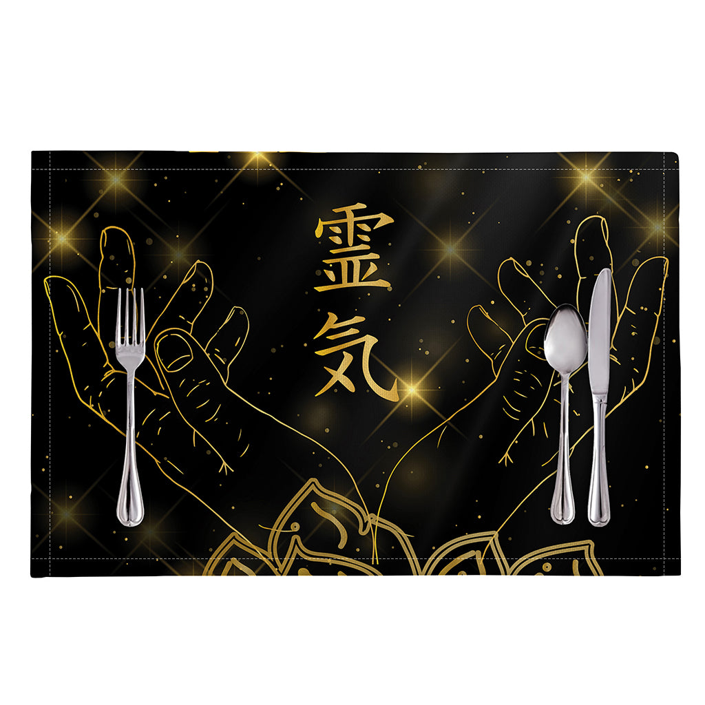 Golden Reiki Print Placemat