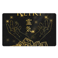 Golden Reiki Print Polyester Doormat