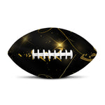 Golden Reiki Print Rugby Ball