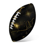Golden Reiki Print Rugby Ball