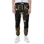 Golden Reiki Print Scuba Joggers