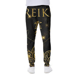 Golden Reiki Print Scuba Joggers