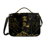 Golden Reiki Print Shoulder Strap Bible Bag