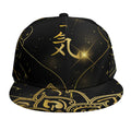 Golden Reiki Print Snapback Cap
