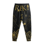 Golden Reiki Print Sweatpants