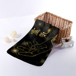 Golden Reiki Print Towel