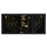 Golden Reiki Print Trifold Wallet