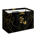 Golden Reiki Print Utility Tote Bag