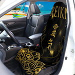 Golden Reiki Print Waterproof Car Seat Cover