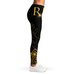 Golden Reiki Print Women's Leggings