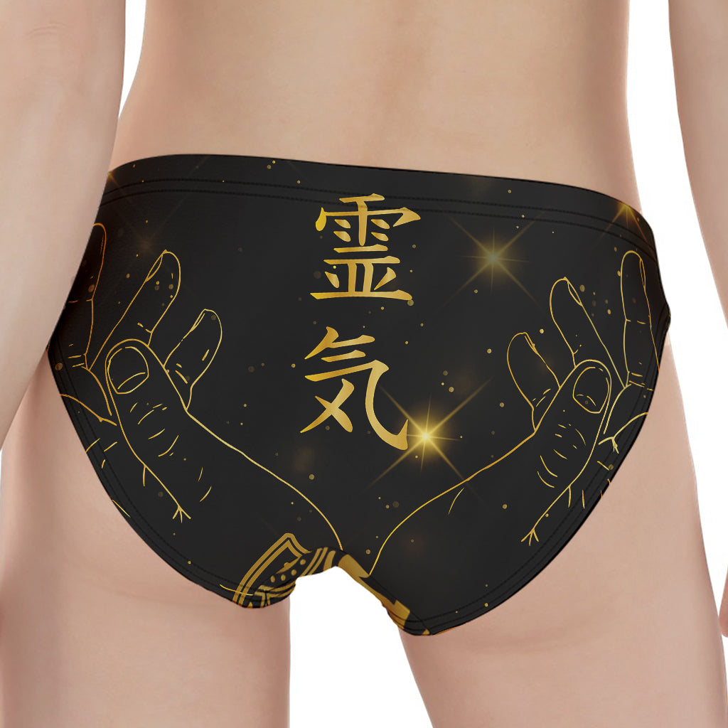 Golden Reiki Print Women's Panties