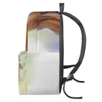 Golden Retriever Portrait Print Backpack