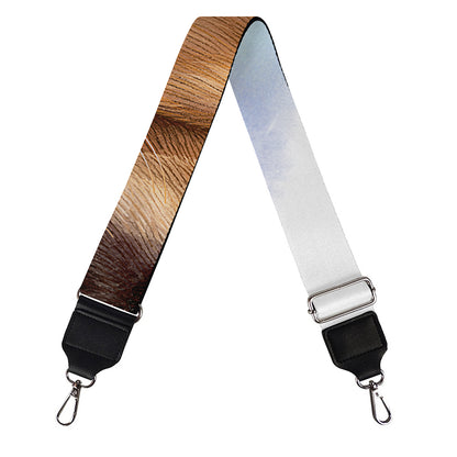 Golden Retriever Portrait Print Bag Strap
