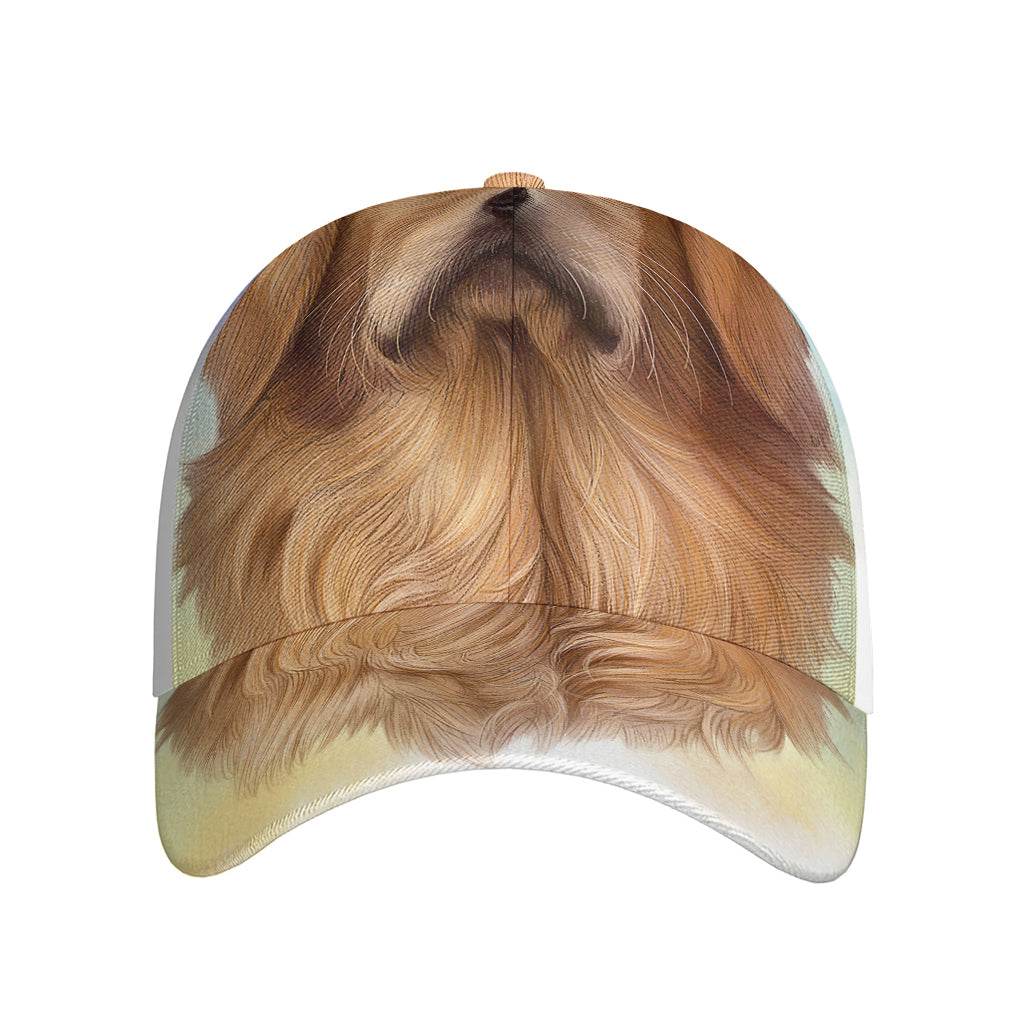 Golden Retriever Portrait Print Baseball Cap