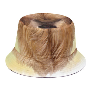 Golden Retriever Portrait Print Bucket Hat