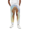 Golden Retriever Portrait Print Cotton Sweatpants
