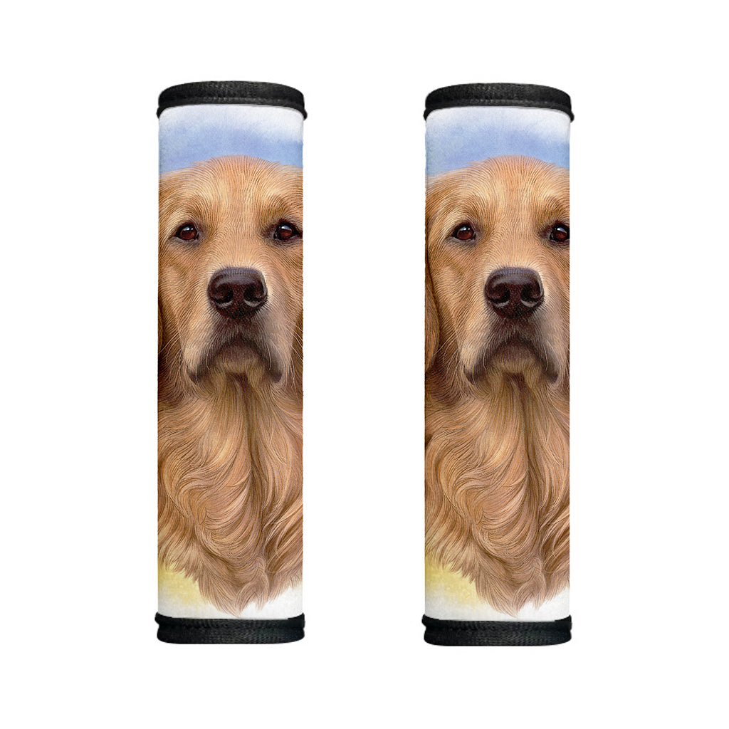 Golden Retriever Portrait Print Handle Covers