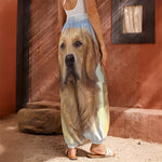 Golden Retriever Portrait Print Harem Pants