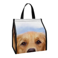 Golden Retriever Portrait Print Insulated Lunch Tote