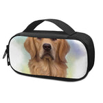 Golden Retriever Portrait Print Insulin Cooler Travel Case