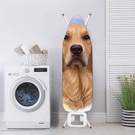 Golden Retriever Portrait Print Ironing Board Cover