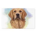 Golden Retriever Portrait Print Polyester Doormat