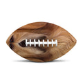 Golden Retriever Portrait Print Rugby Ball
