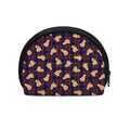 Golden Retriever Tartan Pattern Print Coin Purse