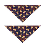 Golden Retriever Tartan Pattern Print Dog Bandana