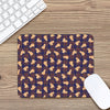 Golden Retriever Tartan Pattern Print Mouse Pad