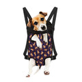 Golden Retriever Tartan Pattern Print Pet Carrier Backpack
