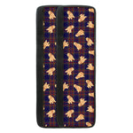 Golden Retriever Tartan Pattern Print Refrigerator Handle Covers