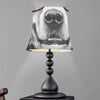 Golden Retriever With Glasses Print Bell Lamp Shade