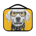 Golden Retriever With Glasses Print Classic Bible Case