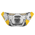 Golden Retriever With Glasses Print Fanny Pack