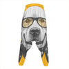 Golden Retriever With Glasses Print Hammer Pants