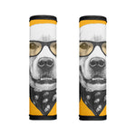 Golden Retriever With Glasses Print Handle Covers