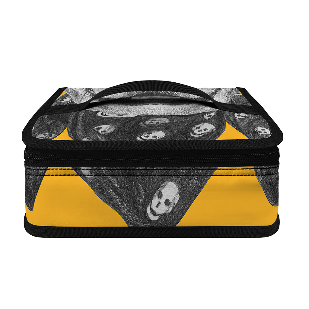 Golden Retriever With Glasses Print Small Lunch Bag